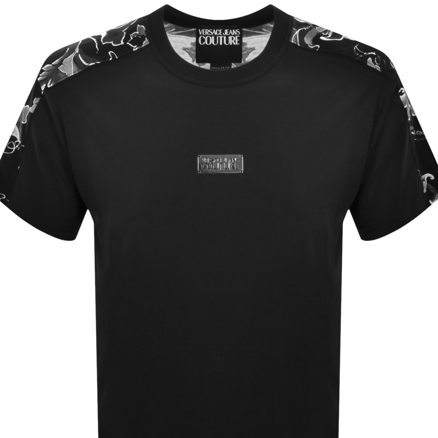 Versace Jeans Couture Regular Fit T Shirt Black | Mainline